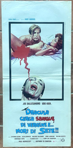 Locandina dracula cerca sangue - locandina,