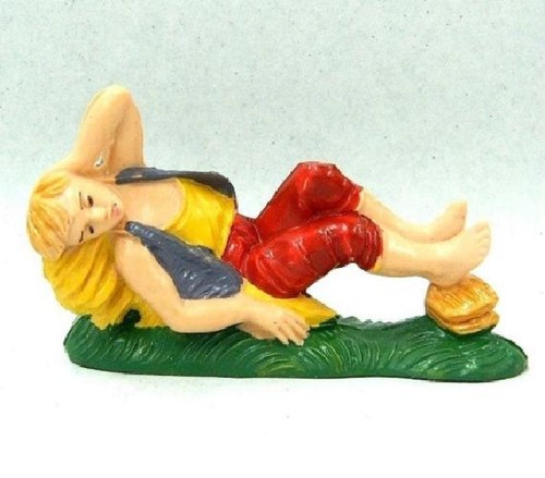 Pastore statuina dormiente - pastore, 7