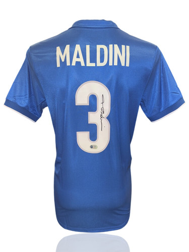 Paolo maldini signed italy - paolo,
