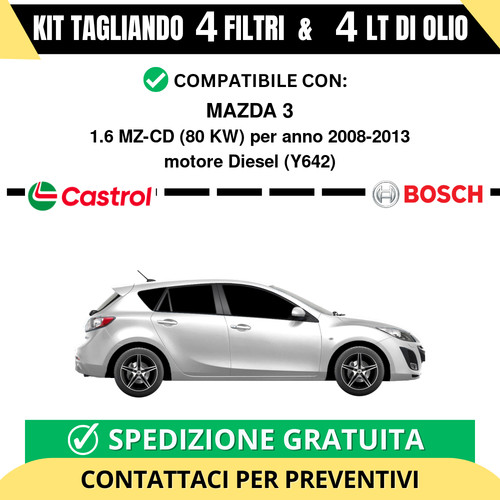 Tagliando filtri bosch 4 - tagliando,