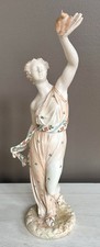 Antica statuina colomba donna - statuina,