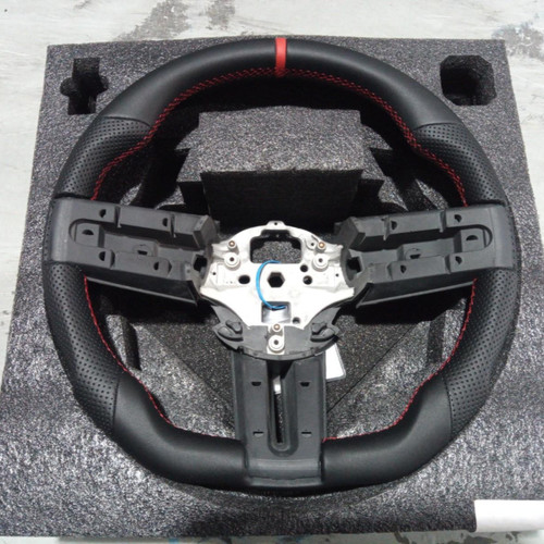 Anello rosso volante - , pelle