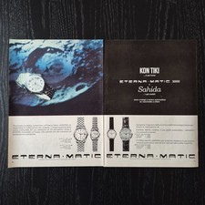 1965 Eterna Matic KonTiki - Original AD Advertising 52x33 Pubblicità Vintage