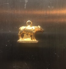 Charm oro 14 kt Romolo e Remo