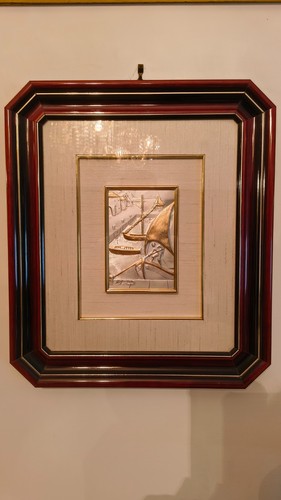 Quadro vintage bassorilievo - quadro,