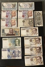 Banconote italiane lire - banconote,