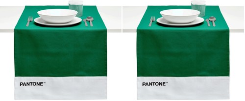 Pantone runner tavola moderno - pantone,