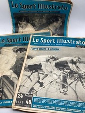 LO SPORT ILLUSTRATO 3 numeri 1952 Coppi Bartali Parigi-Roubaix Ciclismo