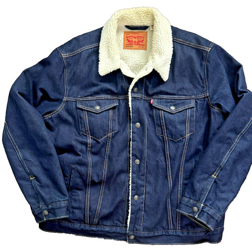Giacca camionista levis - giacca, sherpa
