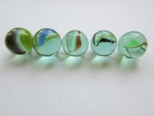 BIGLIE SFERE IN VETRO VERDI