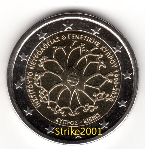 Euro commemorativo cipro - 2,