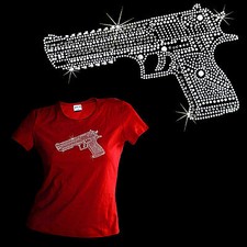 * Glitzer Nieten Strass Gothic