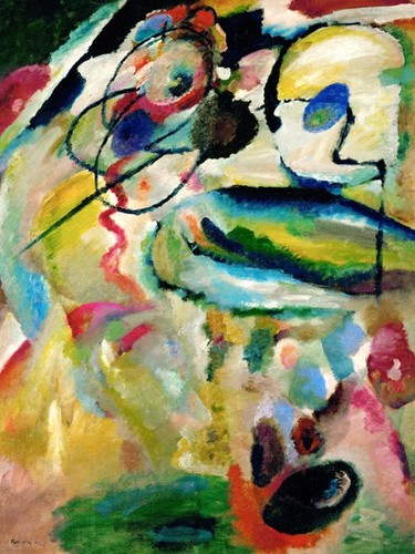 Quadro astratto wassily - astratto,
