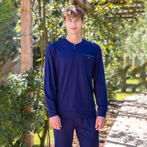 Pigiama uomo scollo - , serafino