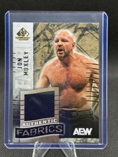 Jon Moxley Authentic Fabrics Relic 2025 SP gioco usato AEW Card # AF-JM