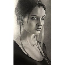 Disegno a carbone "Sweet &