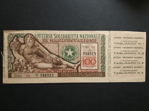 Biglietto lotteria - biglietto,