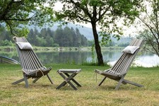 Set 2 Sedie + Tavolo -Oli Naturali Artigianali, Senza Profumo| Finitura Eco