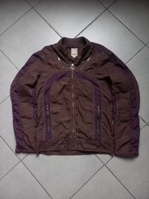 Raro Bomber Diesel Marrone Vintage Racing Tipo Y2K Uomo Taglia L