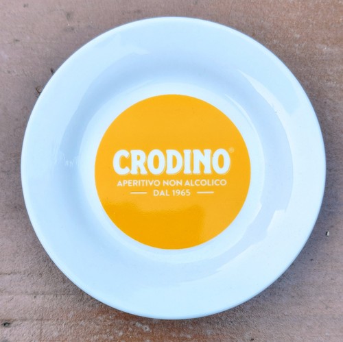 Rare crodino round porcelain - rare,