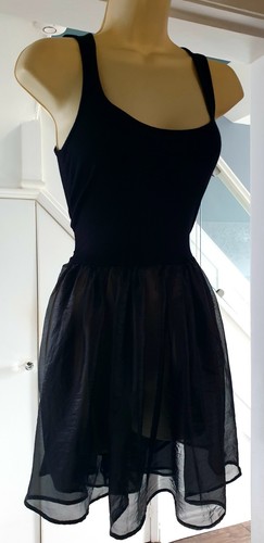 Abito sottoveste vintage nero