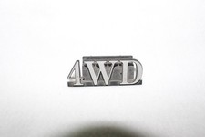 Stemma Fregio Logo "4WD" Lancia Y10