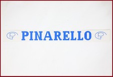 NOS PINARELLO DECALCOMANIA ORIGINALE DOWNTUBE BLU - BIANCO - VINTAGE ANNI 90