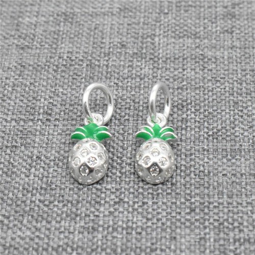 Ciondoli ananas argento - 2,