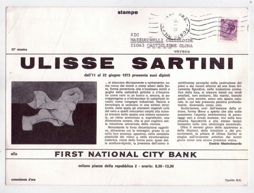 Invito mostra ulisse - invito, 57°mostra
