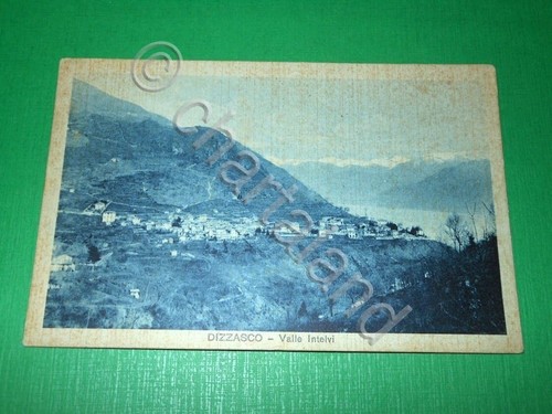 Cartolina dizzasco valle - cartolina,