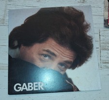 LP DISCO VINILE 33 GIRI GABER GIORGIO GABER CAROSELLO 1984 CLN 25106