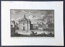 Stampa antica giuseppe vasi