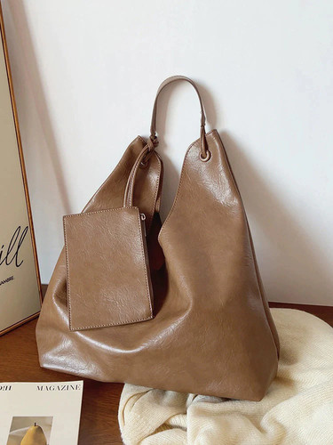 Borsa donna semplice pelle - borsa,
