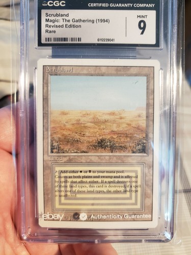 Scrubland revised cgc come - revised, 9