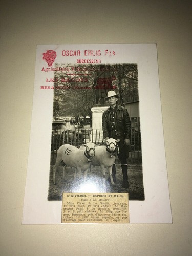 Vecchia foto oscar ehlig - oscar, a