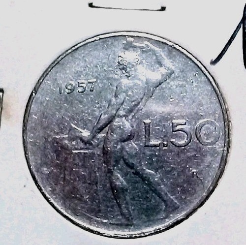 Lire 1957 vulcano bb - 50,