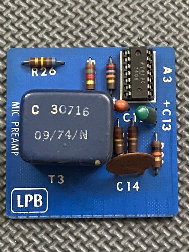 Scheda preamplificatore - scheda,