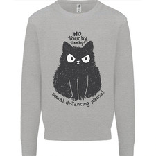 Felpa Jumper Per Gatto Uomo No