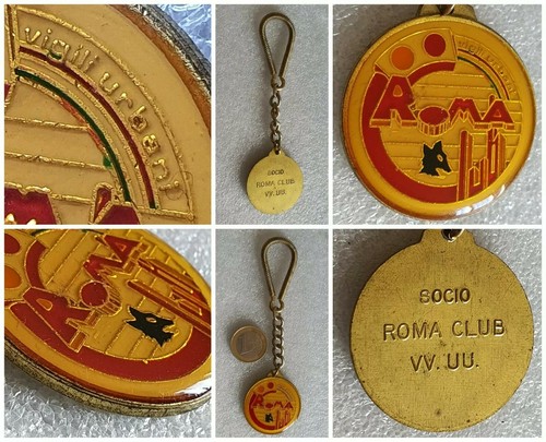 Portachiavi calcio roma - calcio,