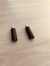 1 PZ ADATTATORE JACK 6.3 MM F RCA / CINCH M PHONO PLUG TO 6.35MM MONO SOCKET