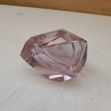 ASYMMETRICAL PINK GLASS