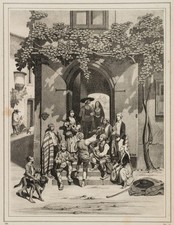 Musicisti Spagnoli, Litografia