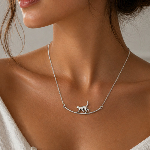 Collana con ciondolo - , barra