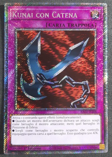 Kunai con catena rara segreta - catena,