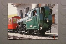 Cartolina Treni Chemin de fer des Rochers-de-Naye Locomotiva Vapore MGN H2/3 n.1