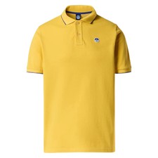 Maglietta North Sails 692452 Polo  Cotone Giallo