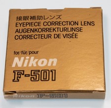 PER NIKON F501 F601 F70 F401 LENTE PROTEZIONE/CORREZIONE OCULARE +2 CONFEZIONE