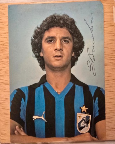 Cartolina calcio evaristo - calcio,