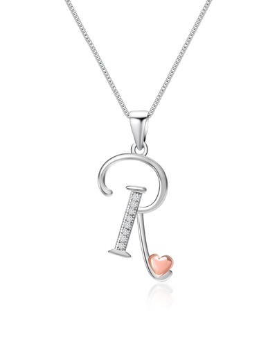 Mesovor collana con iniziale - collana,