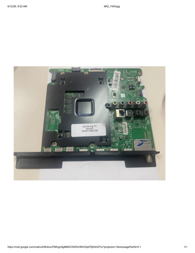 Samsung board bn97 09272b - tv, bn97-09272b